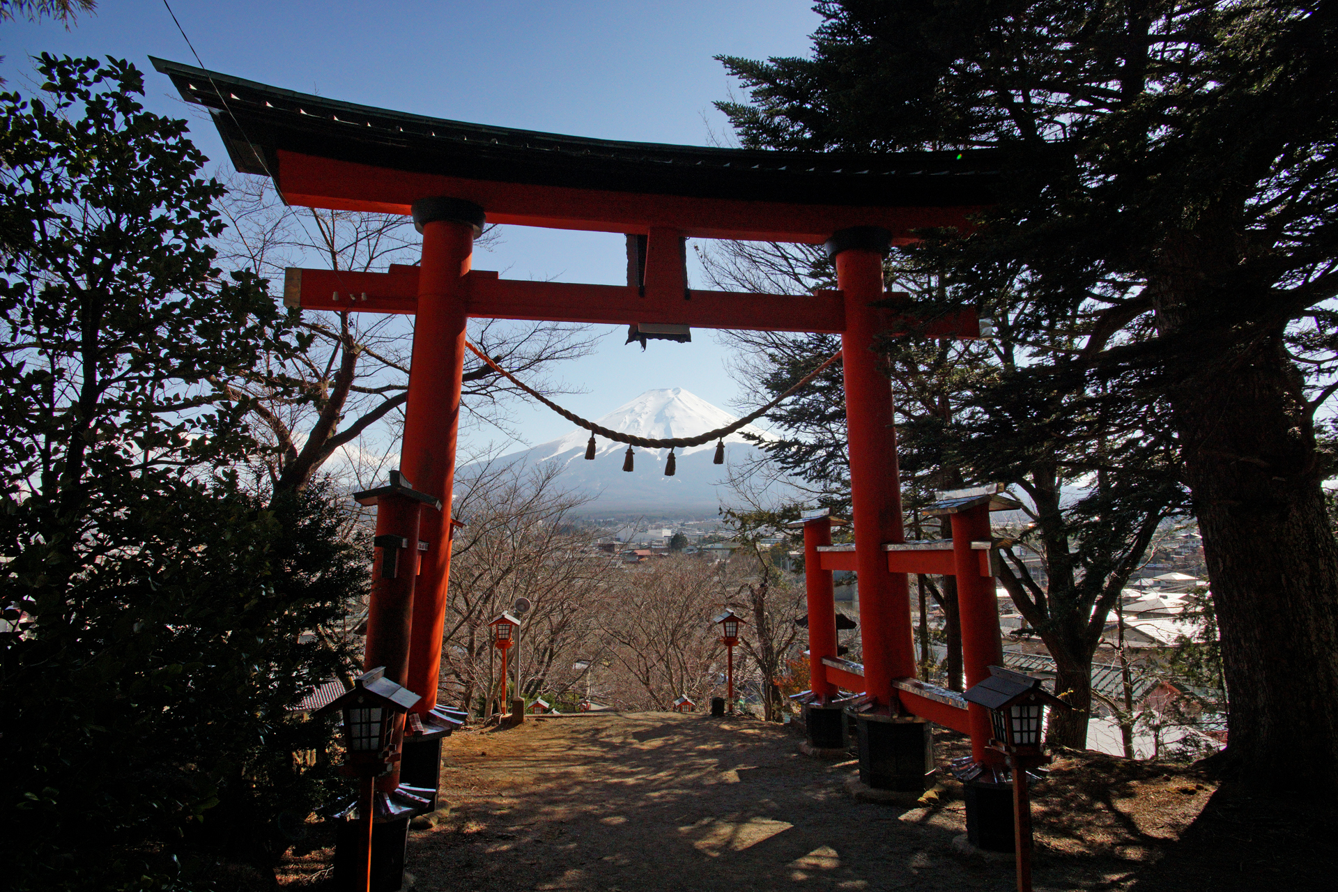 新倉富士浅間神社の写真