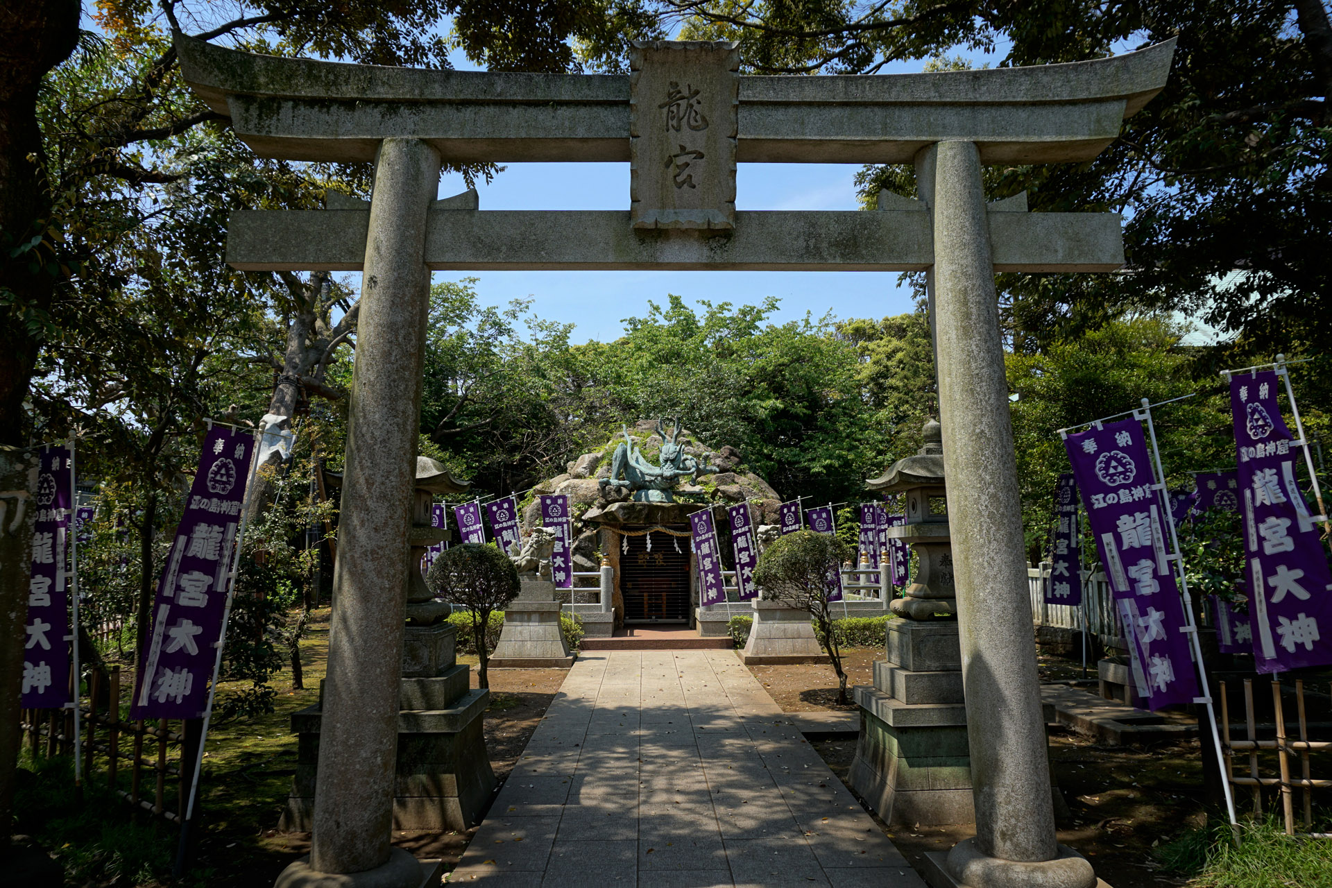 江島神社の写真