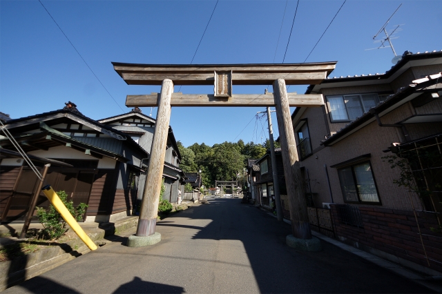 鳥海山大物忌神社　吹浦口之宮の写真
