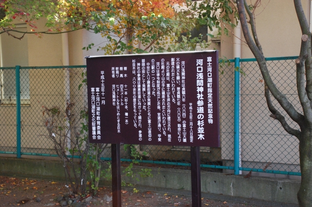 河口浅間神社の写真