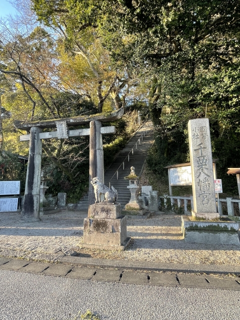 千栗八幡宮の写真