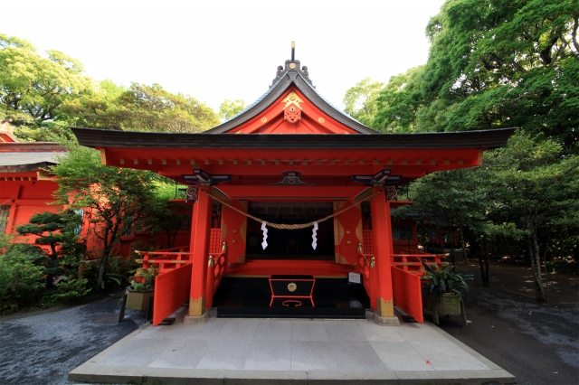 枚聞神社の写真