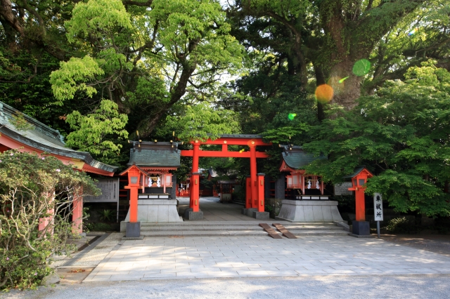 枚聞神社の写真