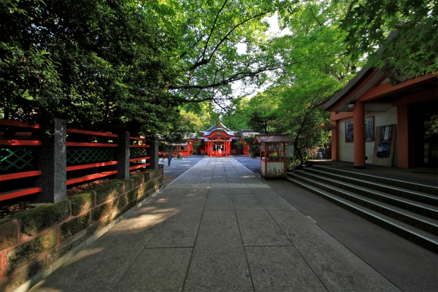 枚聞神社の写真