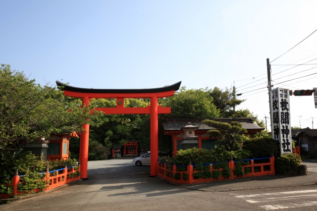 枚聞神社の写真