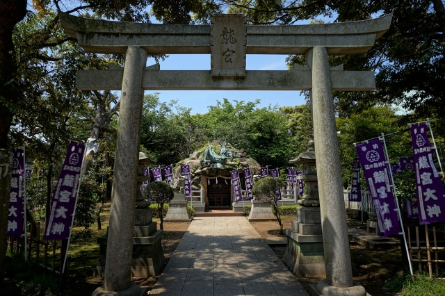 江島神社の写真